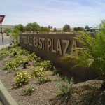 Scottsdale East Plaza Front Entrance - Victor's Landscaping